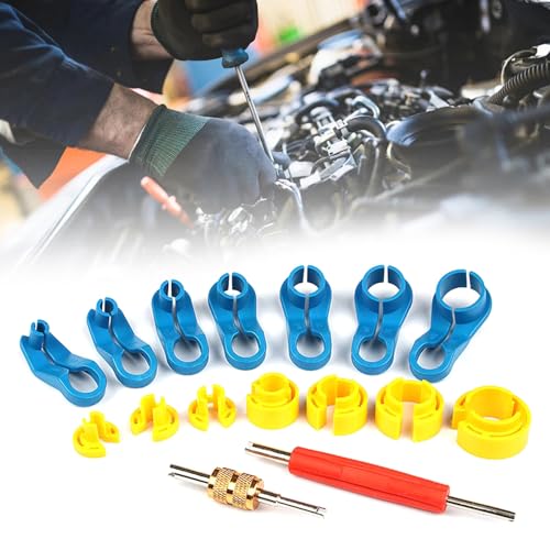 Set de 16 herramientas para desconectar líneas de aire acondicionado automotriz miniatura 2
