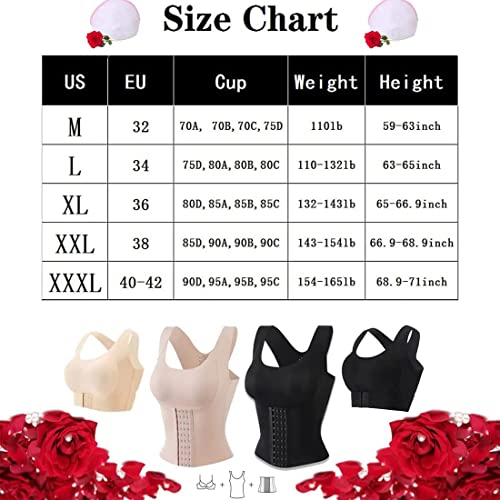 Sutiã modelador de cintura 3 em 1, lindo sutiã push-up nas costas, modelador corporal para mulheres