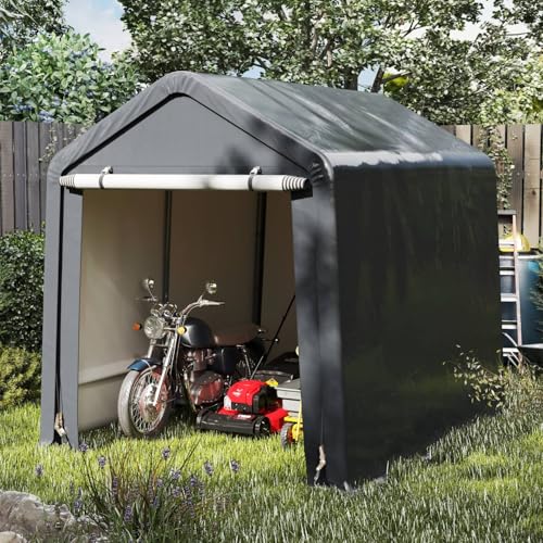 Garage extérieur abri de couverture de vélo en acier galvanisé - 4