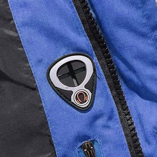 Chaqueta de esquí para hombre cortavientos y parka aislada que mantiene el calor en pistas térmicas 2