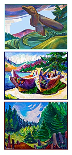 Emily Carr Deluxe Treasury# 1-3 Counted Cross Stitch Patterns Charts