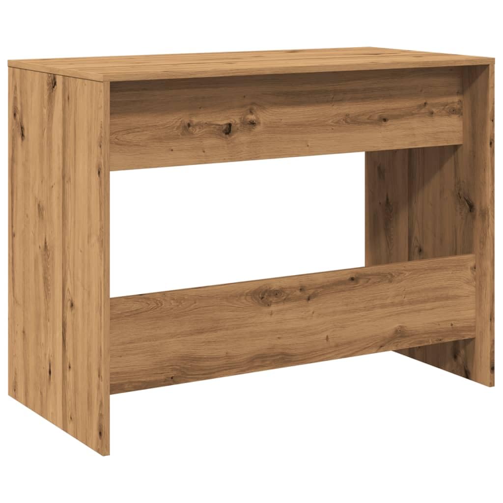 ShGaxin Drewniane biurko inżynieryjne Dąb Artisan 101x50x76,5 cm, Biurko, Biurko Order, Biurko do gier, Biurko Komputerowe, Biurko Komputerowe - 856765