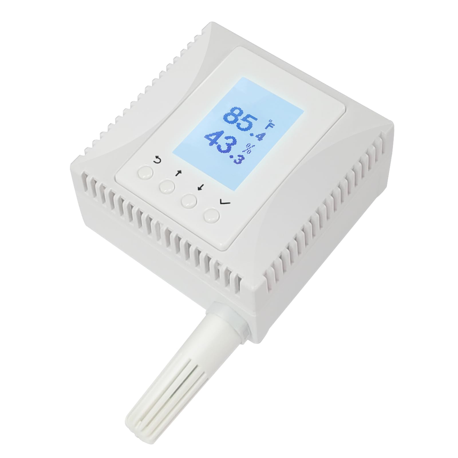 Sensore di Temperatura Umidità di Rete con PoE MONIGEAR - Monitor IoT, Supporto Protocolli MQTT, BACnet, SNMP, Modbus TCP, Integrazione AWS Azure Tuya Cloud
