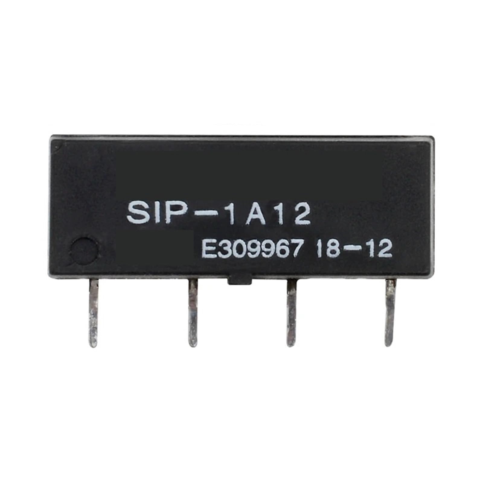 Relé SIP-1A12 con conmutación magnética rápida de 4 pines 4