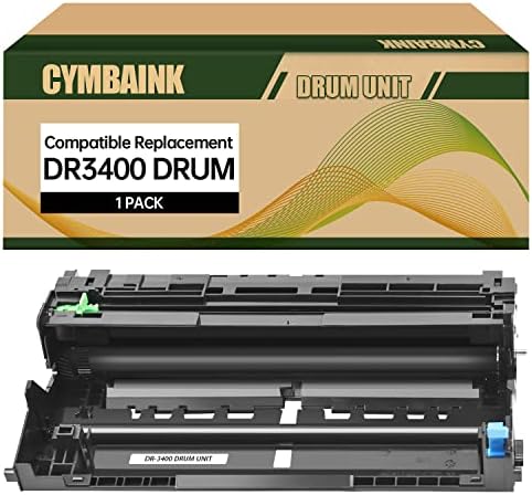 cymbaink Compatible Drum Unit DR-3400 DR3400 Replacement for Brother HL-L5000D,HL-L5100DN,HL-L5200DWT,HL-L6200DW,HL-L6200DWT Printer (1 pack