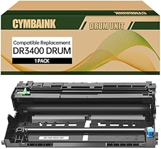 cymbaink Compatible Drum Unit DR-3400 DR3400 Replacement for Brother HL-L5000D,HL-L5100DN,HL-L5200DWT,HL-L6200DW,HL-L6200DWT Printer (1 pack