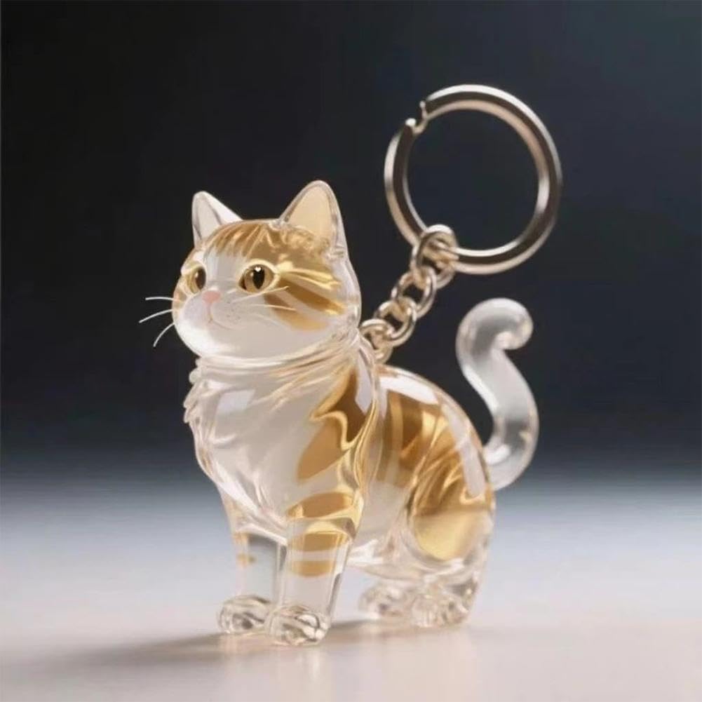 Portachiavi a bottiglia per peli di gatto e cane regalo amanti animali domestici