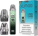 OXVA XLIM Classic Kit – Compact Vape Pod System with 1000mAh Battery, Adjustable Wattage, XLIM 2ml Side-Fill Pod, Type-C Fast Charging, Auto-Draw & Button Activation – No Nicotine