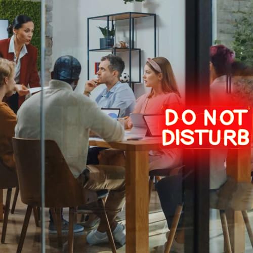 Do Not Disturb Neon Sign Busy Neon Light Sign by YJHSPYSJNH - Used condition - Image 7