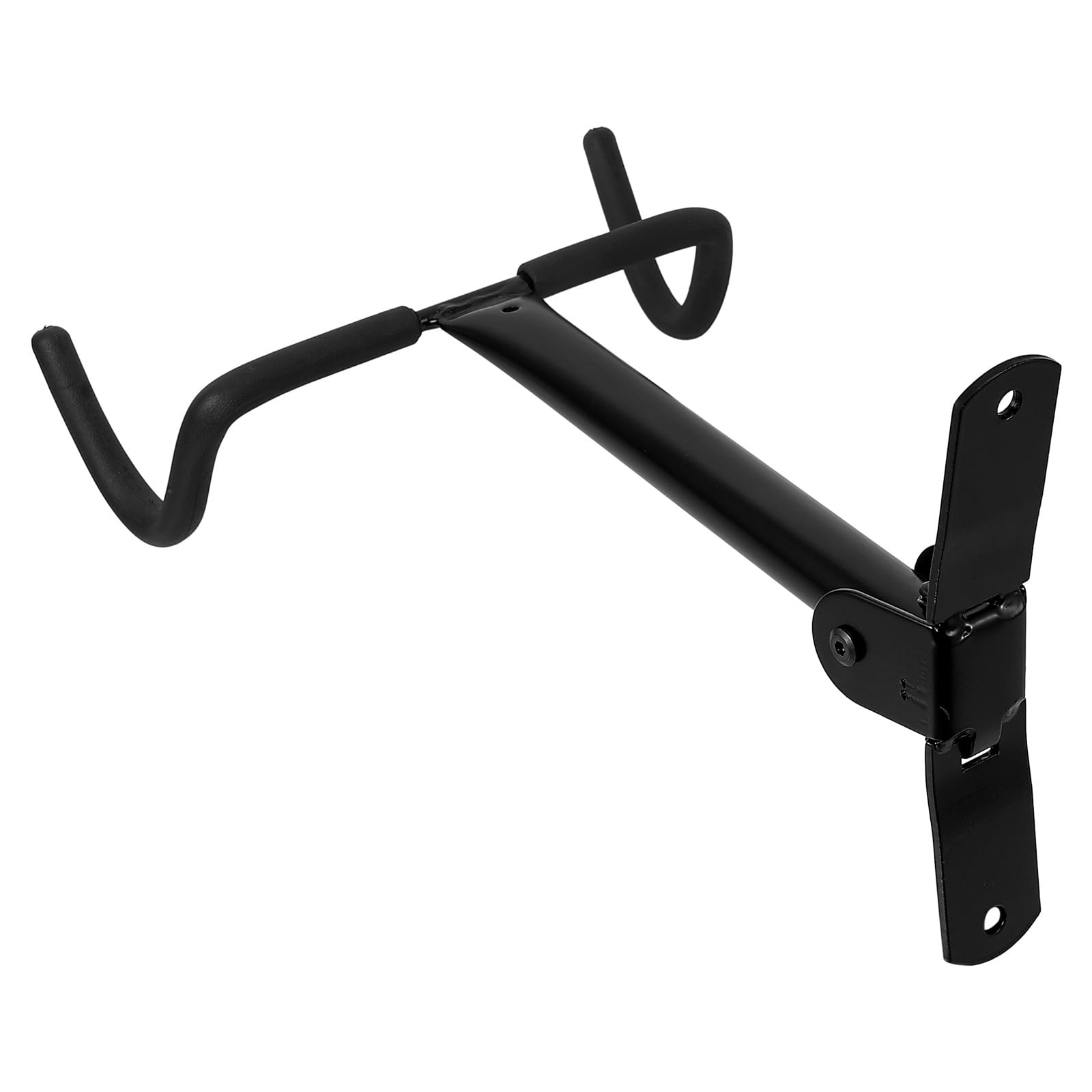 Supporto Salvaspazio p e Acciaio Parete Bicicletta per Pieghevole Nero, Gancio Doppio Mountain Bike, Garage e Capannone