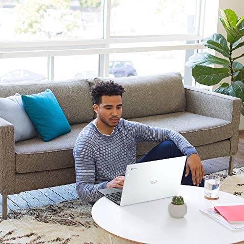 Hp Chromebook 15.6" Full Hd 1920 X 1080 Touchscreen Intel Core I3-8130U Intel Uhd Graphics 620 4Gb Sdram 128Gb Emmc Audio By B&O Ceramic White/Cloud Blue Backlit Keyboard Chrome Os (Renewed) #TOP6