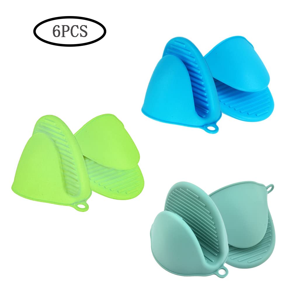 Gants De Four En Silicone Mignons - Antidérapants, Lavables Au Lave-vaisselle - Design Animé Pour Cuisine - 3