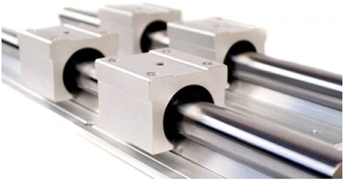 Rails de roulement lineaire SBR16 anti flexion 1000mm et chariots SBR16UU pour guidage CNC