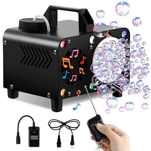 Imagen de Máquina de burbujas de control remoto inalámbrico