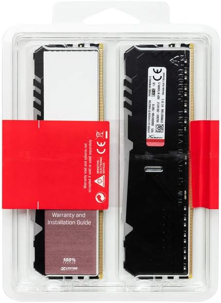 HyperX Fury, 16GB (2 x 8GB) DDR4-3200MHz CL16 DIMM XMP Desktop Memory thumbnail 5