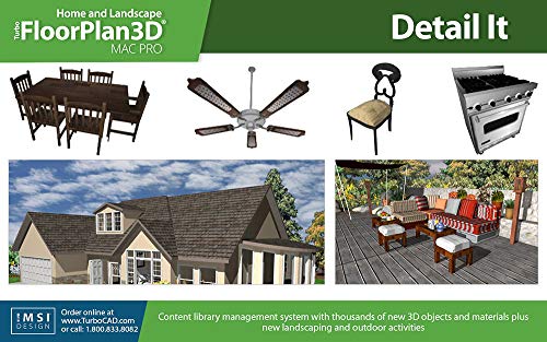 TurboFloorPlan Home & Landscape 2019 Pro [Mac Download] - Thumbnail 5