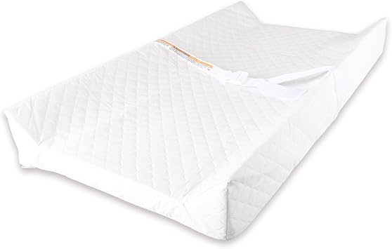 BBjixiang Baby Diaper Changing Table Pad with Waterproof Cover Contour Changing Pad for Dresser Top
