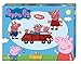 Hama Perlen 7952 Geschenk-Set Peppa Wutz mit ca. 4.000 bunten Midi Bügelperlen mit Durchmesser 5 mm, Motivvorlage und 2 Stiftplatten, inkl. Bügelpapier, kreativer Bastelspaß für Groß und Klein