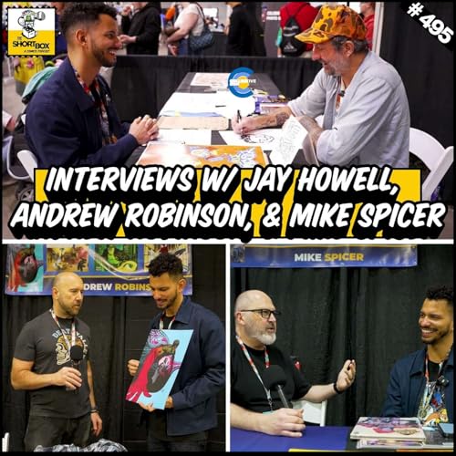 Jay Howell, Andrew Robinson, and Mike Spicer talk comics and art, and Bob's Burger - Interviews from Collective Con 2026