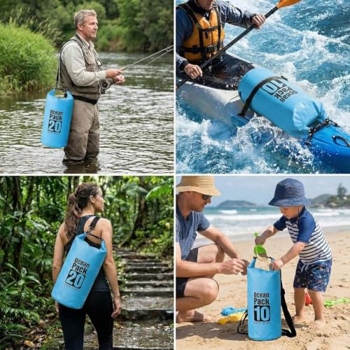 Image of Floating Waterproof Dry Bag for Kayaking Boating Paddle Boarding