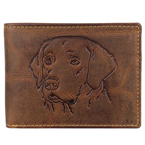 Porte-monnaie cuir de 12 cm Greenburry Vintage avec signe du zodiaque pour un cadeau unique