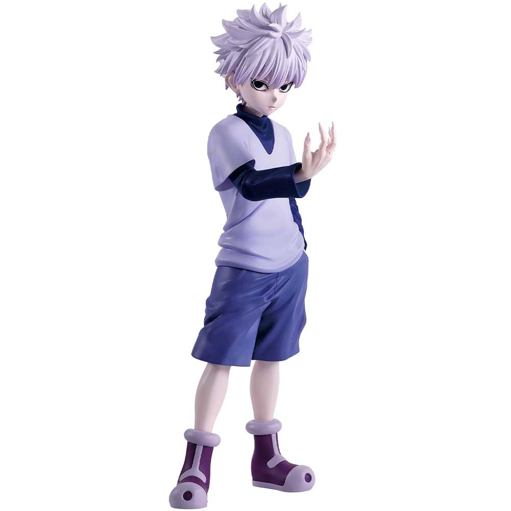 Killua Zaoldyeck figurka anime PCW model Killua Zoldyck/Gon Freecss figurka stojąca poza, statuetka kolekcjonerska, dekoracja, prezent, 25 cm