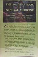 The 1939 Year Book of General Medicine B001WKYZ1C Book Cover