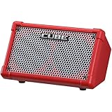 Roland Cube Street II | Portable Battery-Powered Stereo Amplifier Sound | Ideal for Street Performers | Supports Mics, Instruments & Audio Devices | Built-in Amps, FX & Looper | Red