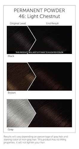 Miniatura 3 de #46 Light Chestnut Bigen - Polvo permanente - Paquete de 6