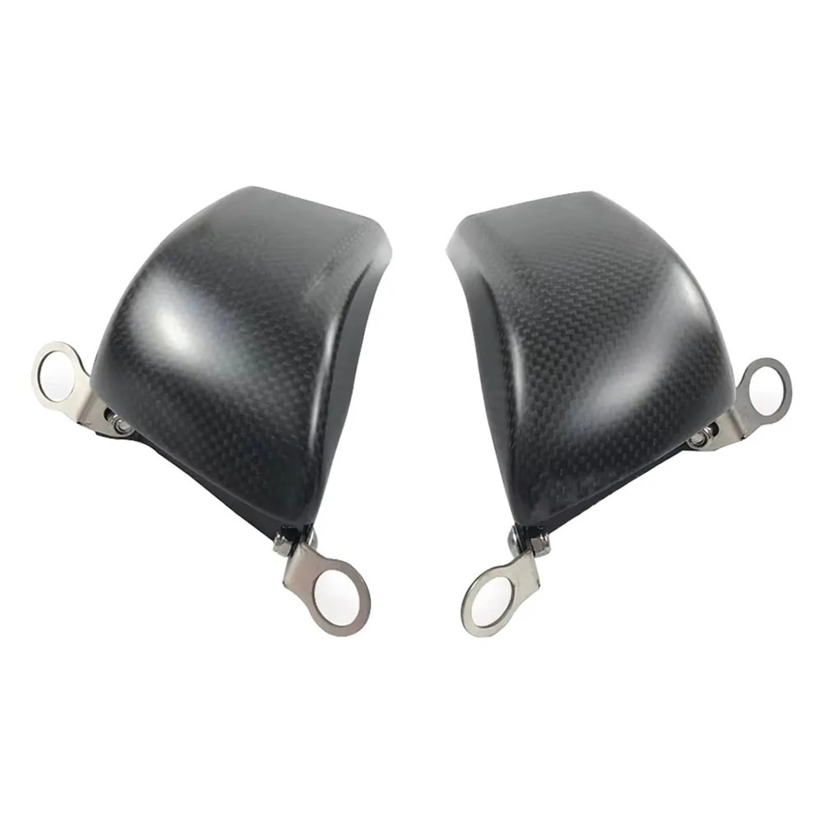Conductos de refrigeración de aire de pinza Conductos de aire y cubierta del radiador de la pinza de la motocicleta compatibles con DUCATI PANIGALE V2 899 959 1199 1299 Hyper 950 Multistrada V4(Gloss)