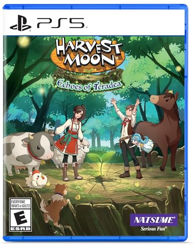 Harvest Moon: Echoes of Teradea w/ Wolf Plush (Amazon Exclusive) - Playstation 5