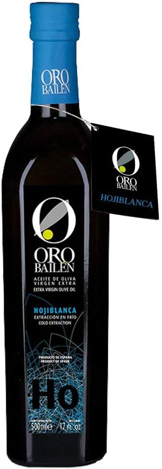 Hojiblanca Extra Virgin Olive Oil 500ml Dark Glass Bottle