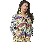 blazer animal print mango Damen-Blouson 90er Jahre bunt gemustert