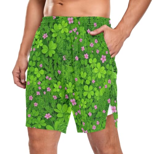 Short d'entraînement double couche pour le crossfit