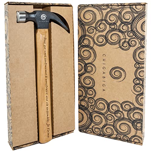 Martillo grabado personalizado, regalo original para hombre, día del padre, Navidad, abuelo, novio, cumpleaños, para que continuemos construyendo una vida juntos. Te amo)