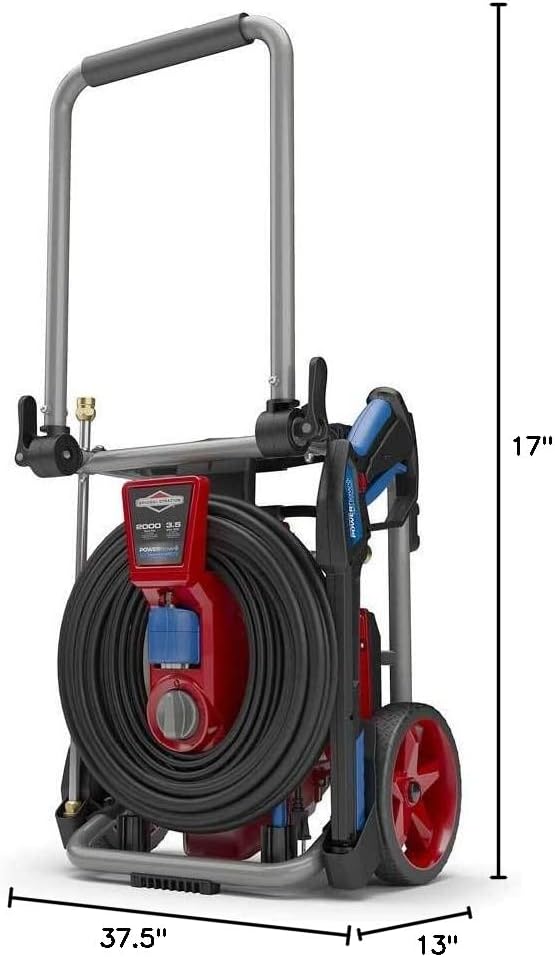Dimensions of Briggs & Stratton S2000P Electric Pressure Washer