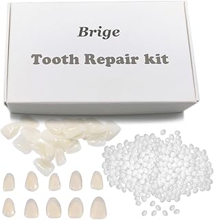 Tooth Repair kit for Filling The Missing Broken Tooth and Gaps-Moldable Fake Teeth and Thermal Beads Replacement Kit solid 1 Count (Pack of 1)