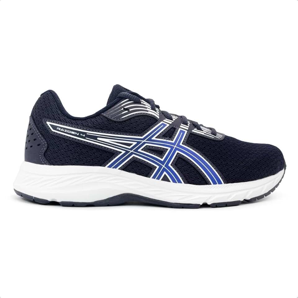 Tênis Asics Raiden 4 Preto e Branco