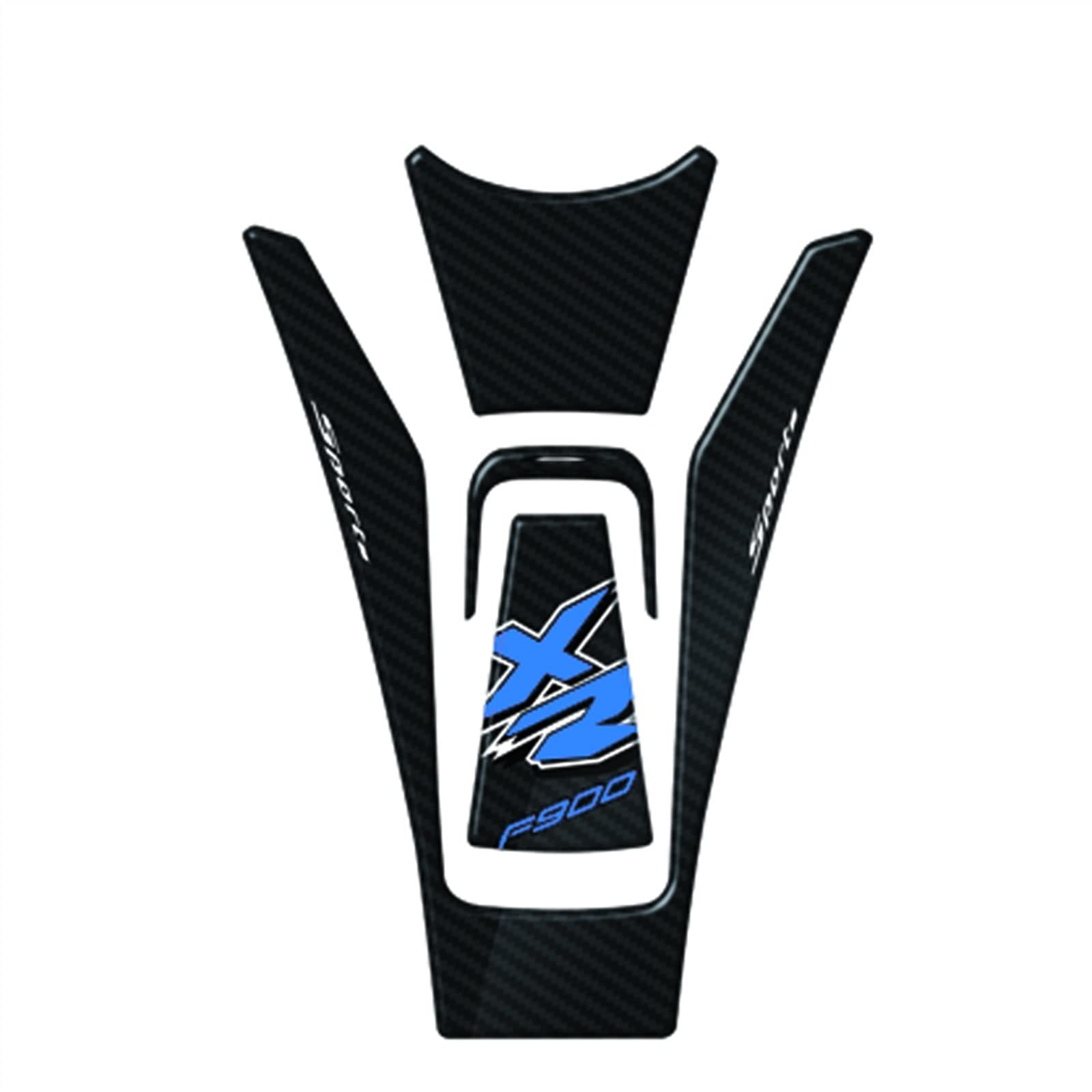 Évitez les rayures sur F900XR avec cet autocollant de moto réservoir en gel 3D