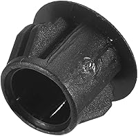 Vista 4 de uxcell Tapones de agujero de plástico de 3/8 pulgadas, 110 piezas de panel de tipo empotrado, cierre a presión, tapones de bloqueo para muebles