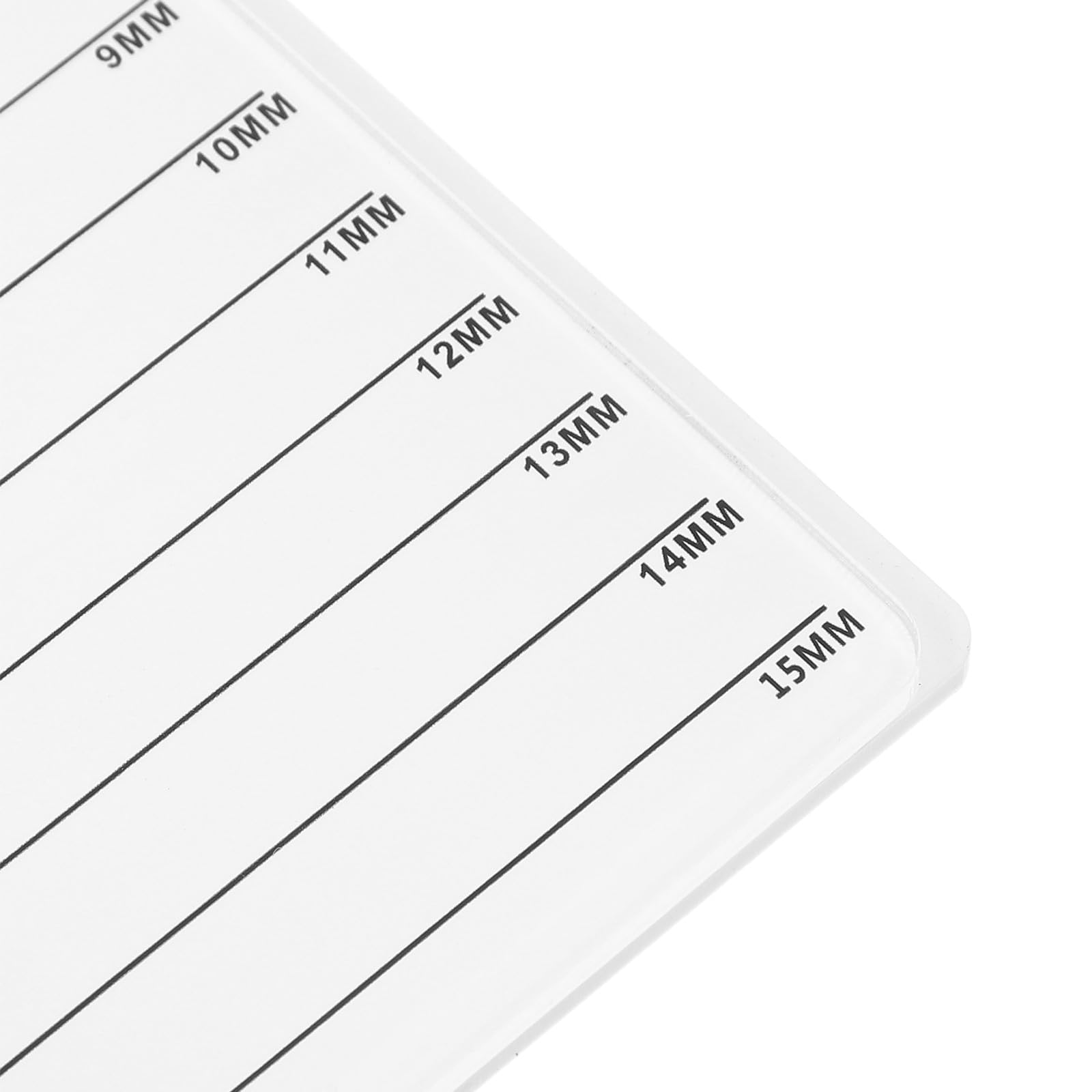 TOYANDONA Aufbewahrungsbox für Wimpernverlängerungen mit 10 Fächern, Acryl