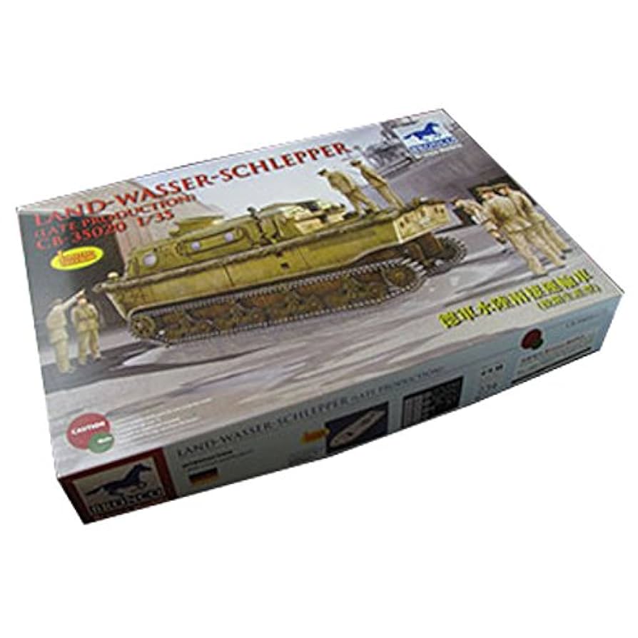Amazon | ブロンコモデル 1/35 ドイツ 水陸両用牽引車 LWSラント