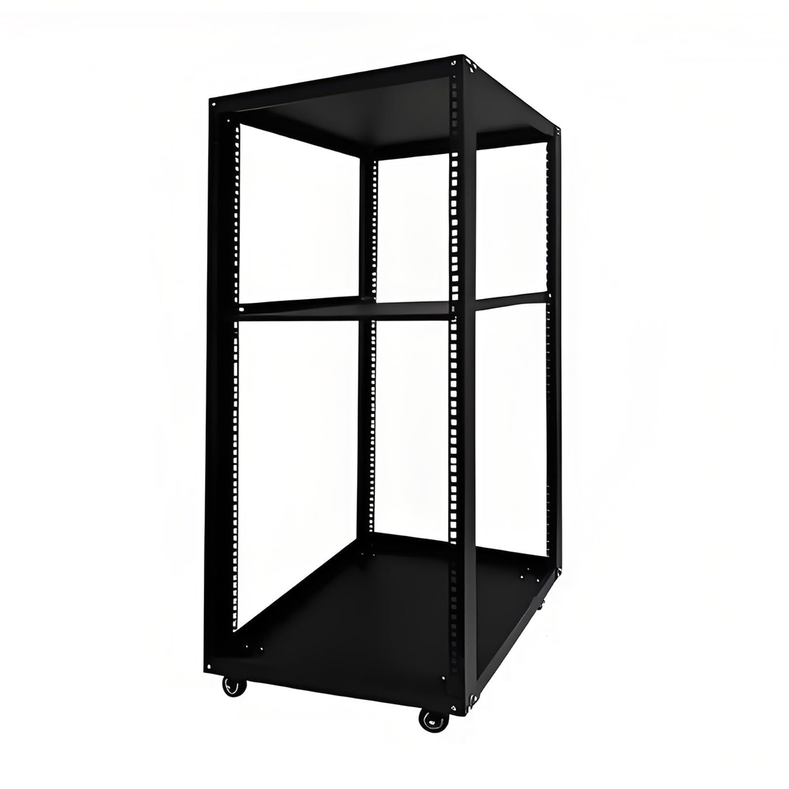Meuble Rack Audio ouvert pour résoudre la surchauffe des appareils et organiser les câbles HiFi