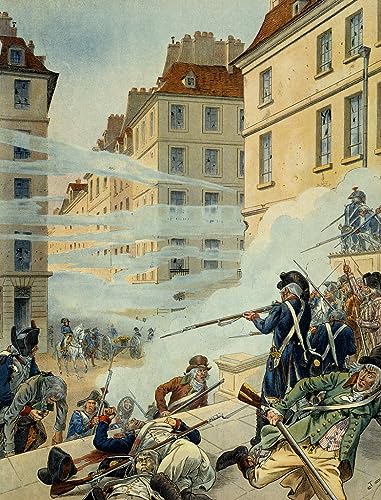 Art Mural Murale Impression Vintage Insurrection Royaliste 60x90cm