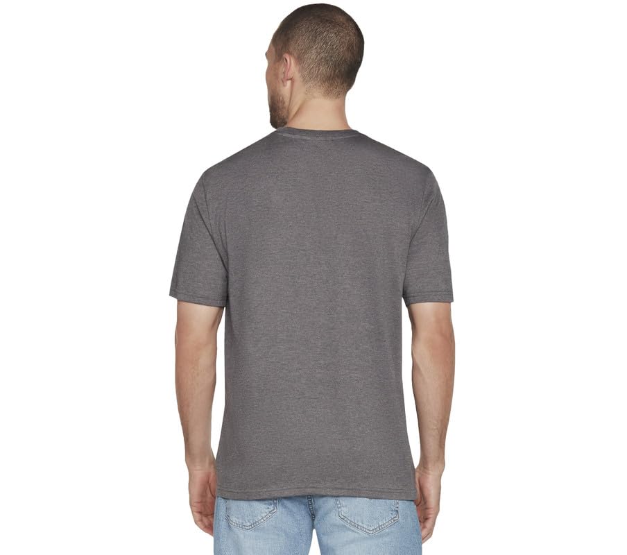 Image of Skechers Men's Polyester Regular Fit Action TEE