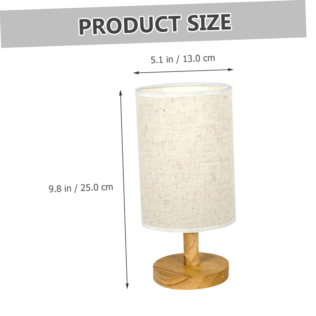 GWJKG Camera Letto Luce Notturna di Ricarica USB Tavolo a LED Lampada scrivania Fai -da -Te Paralume