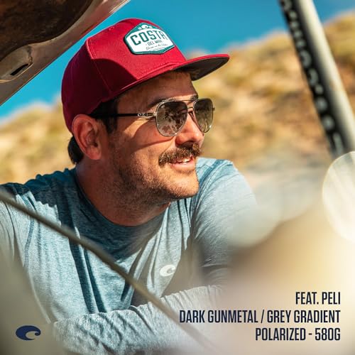 Image of Costa Del Mar Unisex Adult Peli Aviator Sunglasses