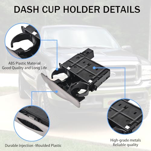 Portavasos para carro compatible con Ford F250 F350 F450 F550 1999-2004 miniatura 2