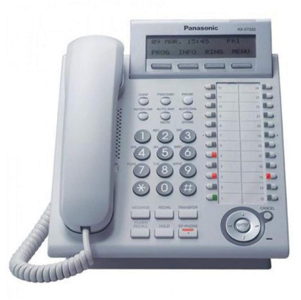 Panasonic KX-DT333 Phone White : Amazon.in: Electronics