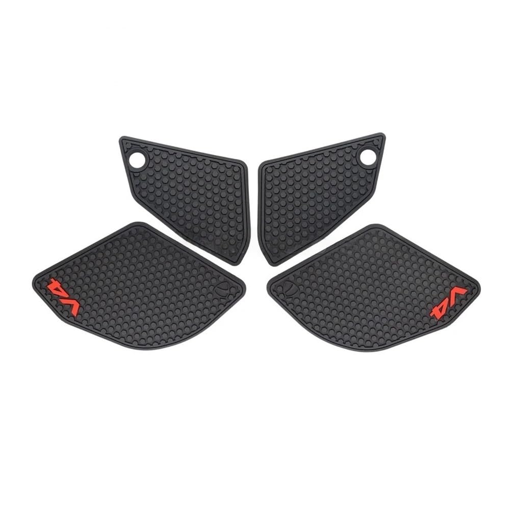 Motorcycle Fuel Tank Protector for Du&Cati Panigale V4 V4S /SP2 2022 Motorcycle Tank Stickers Decals(Black)